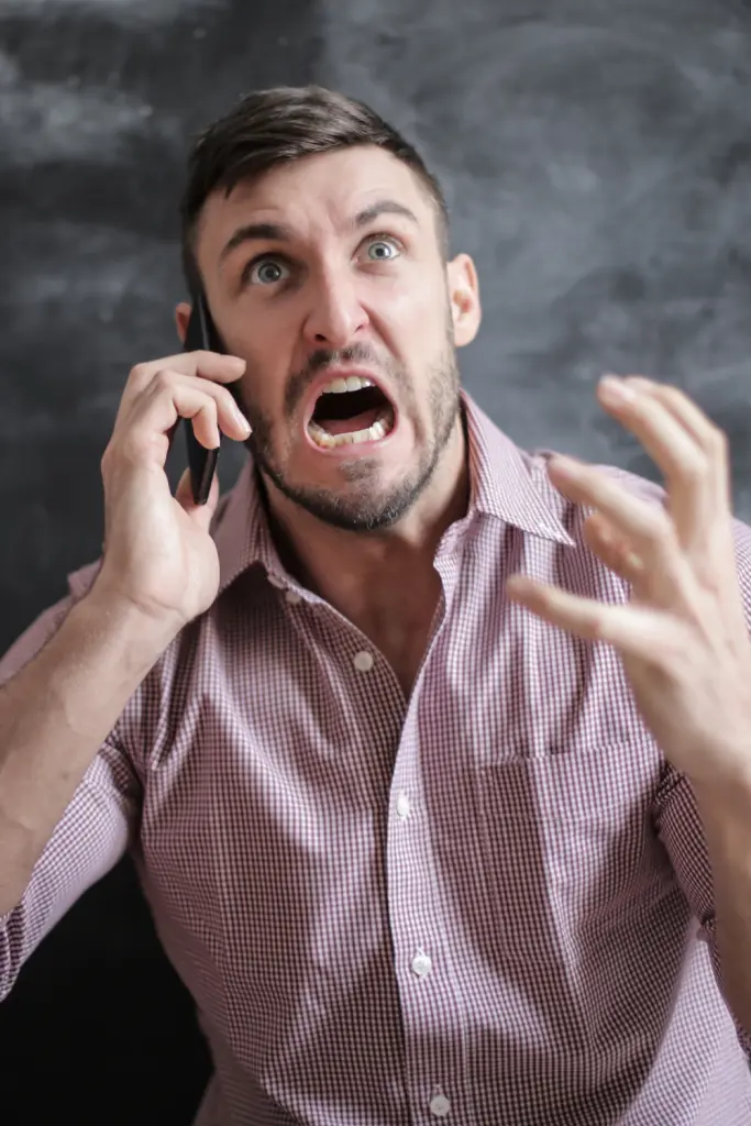 He gets angry when you can't meet up with him