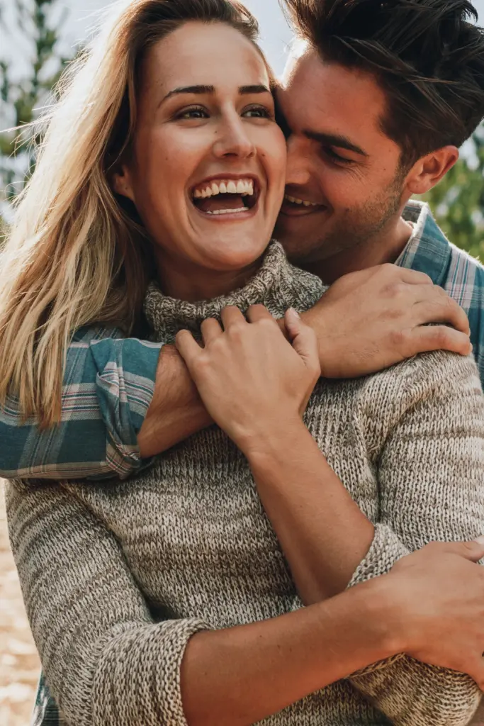 You laugh a lot when you're with them
