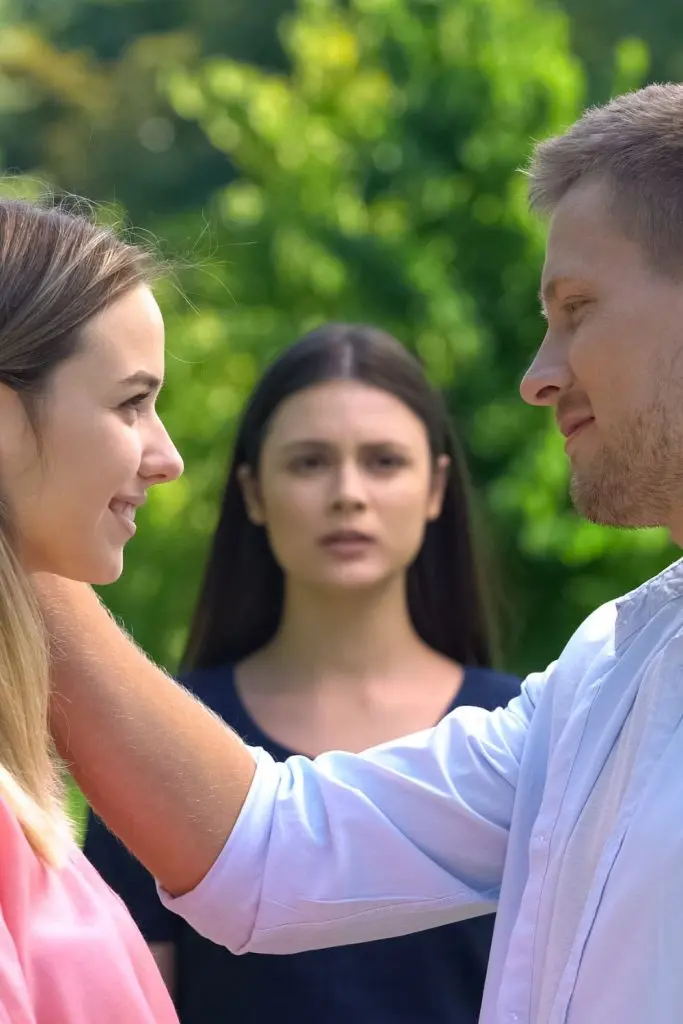 He didn't quit the affair even after being caught
