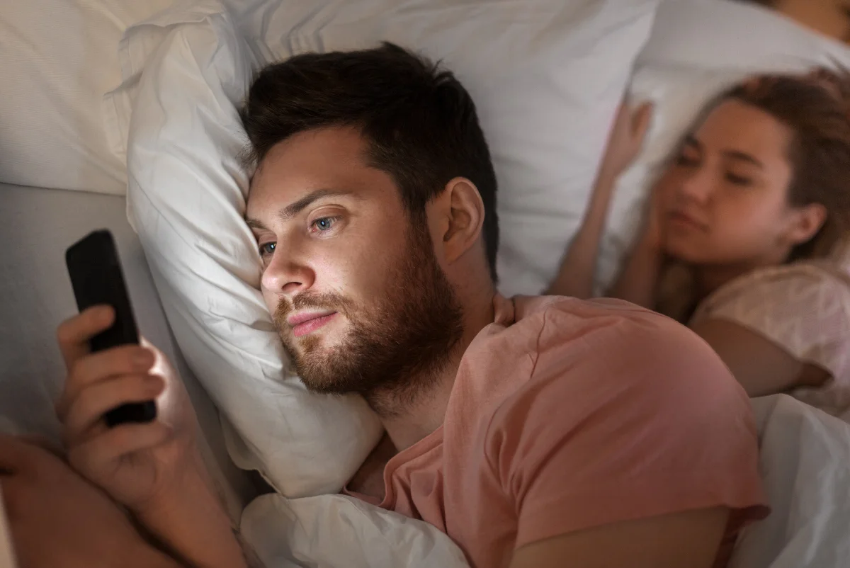 what does it mean when my spouse looks on dating sites