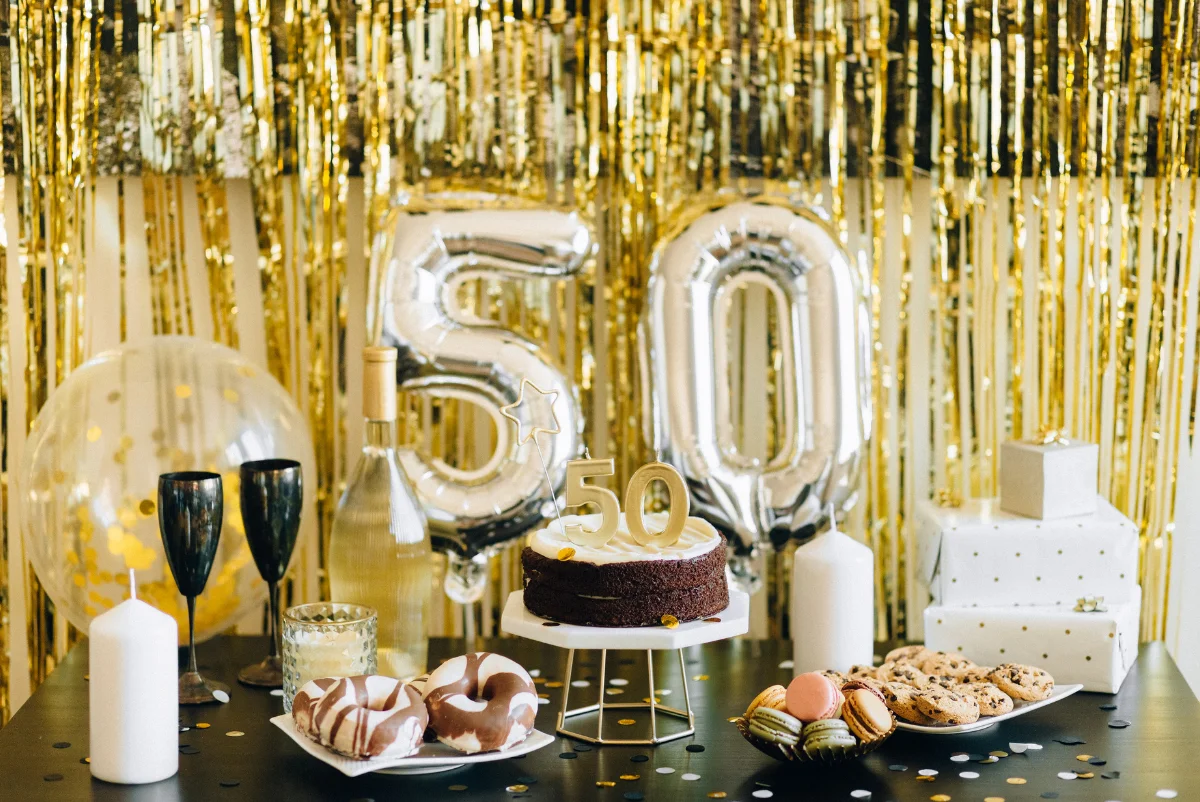 what to do for my spouse's 50th birthday