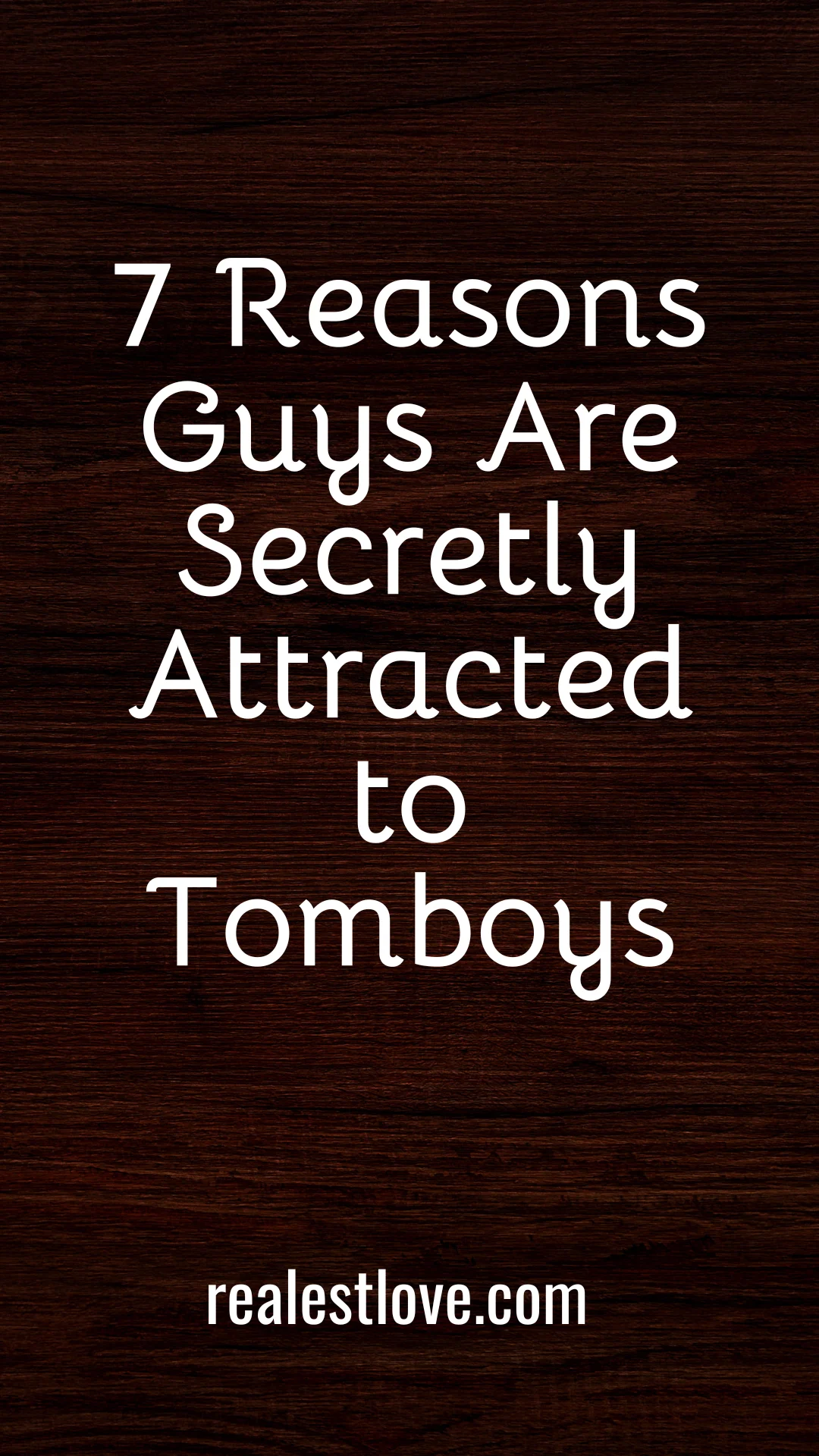 do guys like tomboys